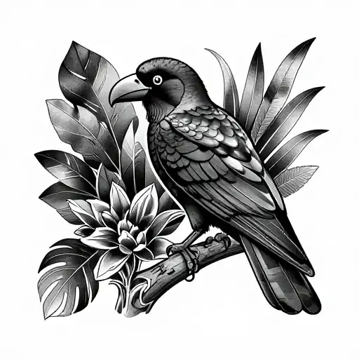 Black cockatoo