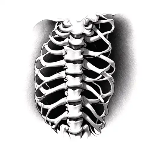 an anatomically correct human nervous system spine ta…