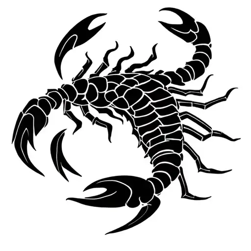Scorpion cutting Pisces head