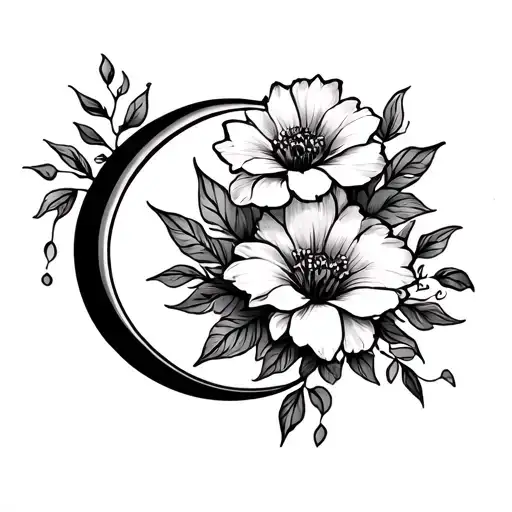Design a tattoo to cover up stretchmarks and loose sk…