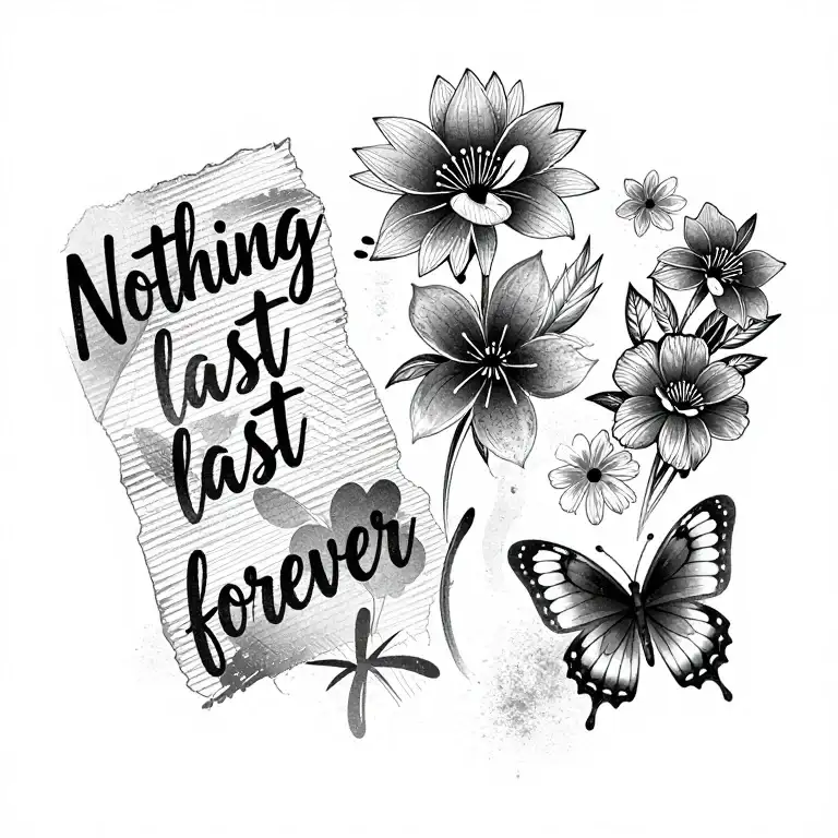 Nothing lasts forever