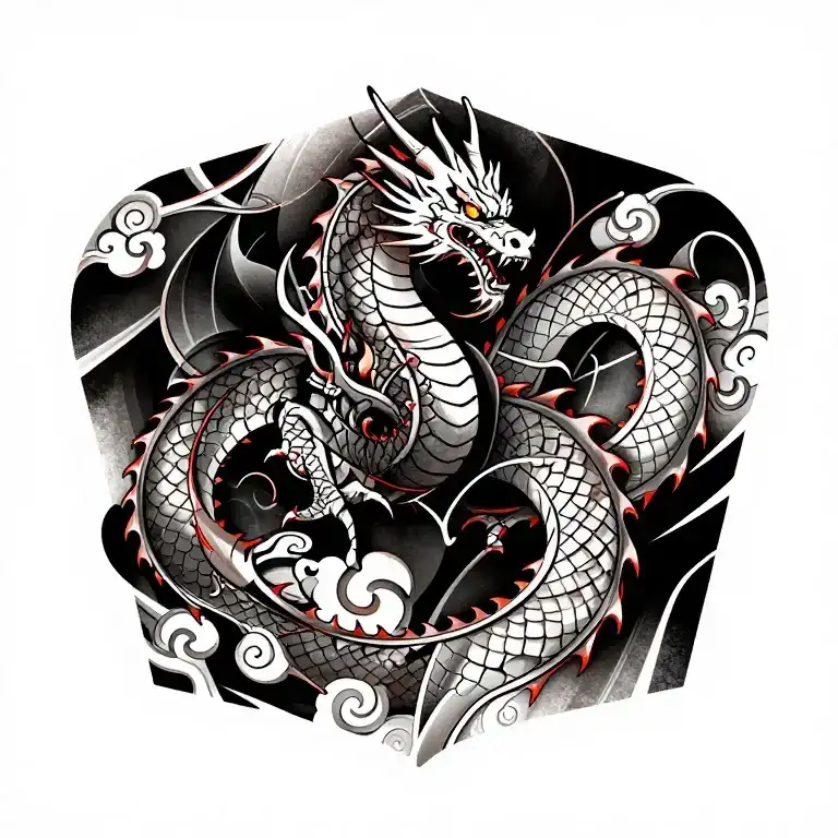 Full wrapped dragon