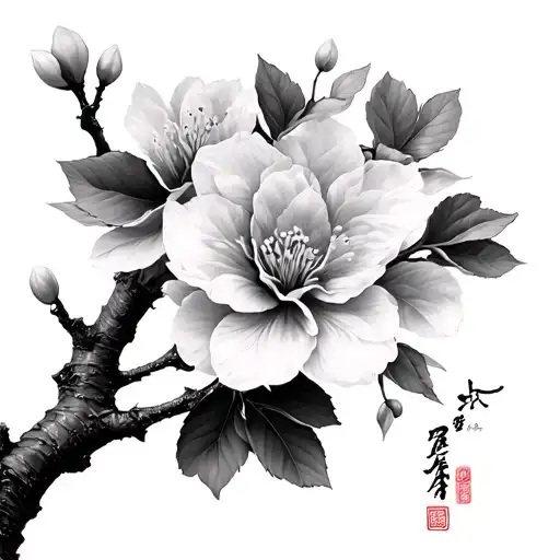Chinese cherry blossom