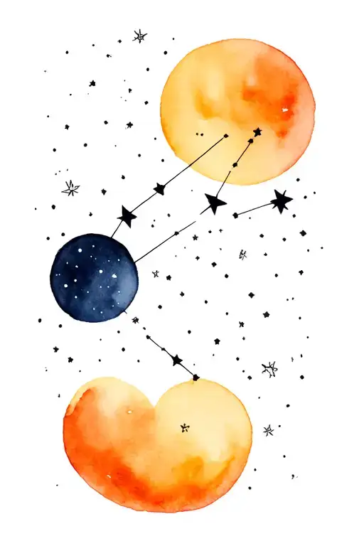 The Big Dipper constellation
