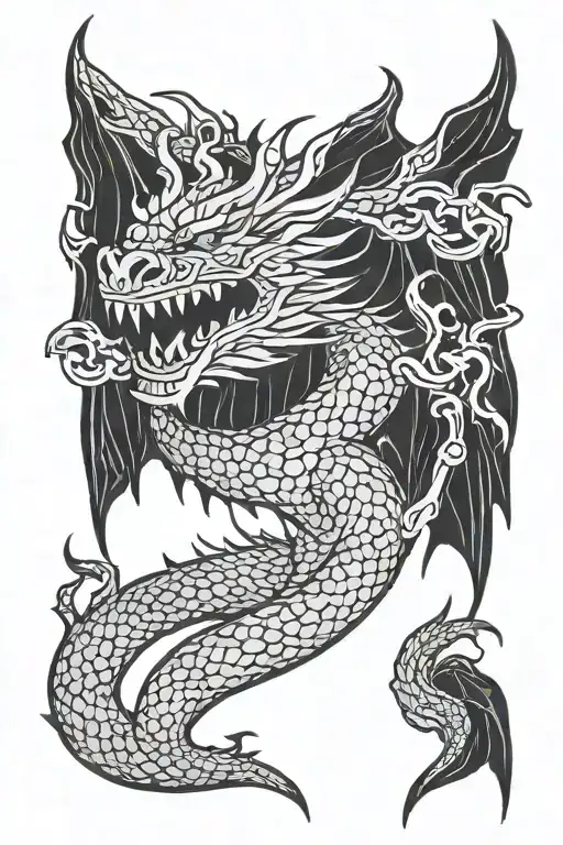 Dragon from Game of thrones