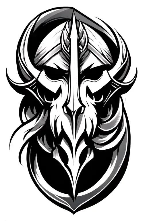 Abstrac viking symbol