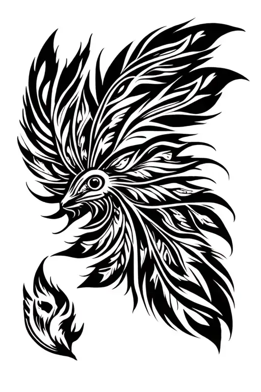natice american feather with animals