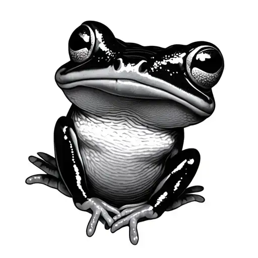 frog, rose