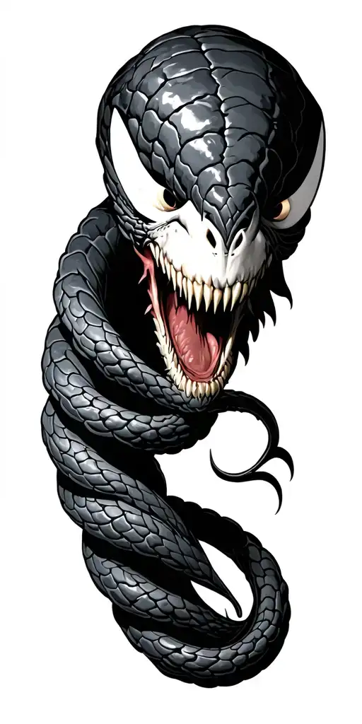 venom snake twisted