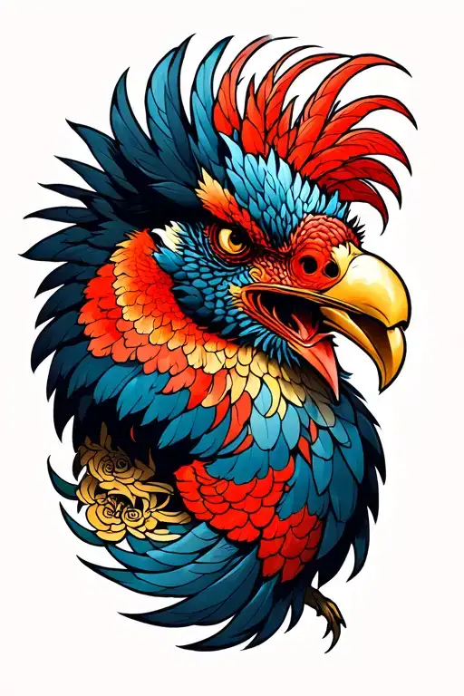 fierce liverbird