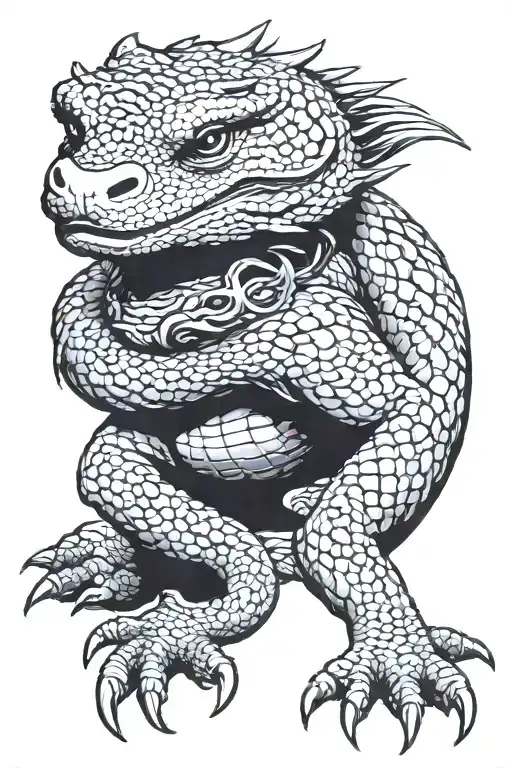 Japanese triceps cover-up