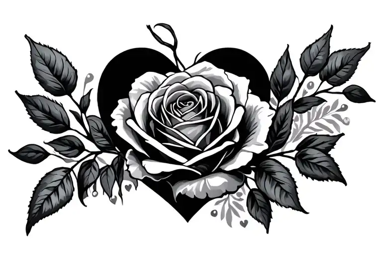 ROSES AND HEARTS