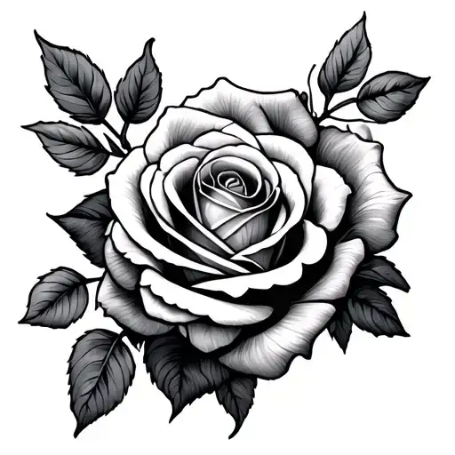 Roses and a subtle v