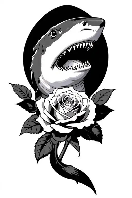 1994 roses shark
