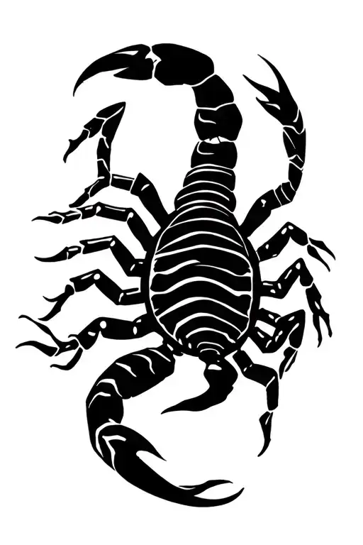 Scorpion crawling