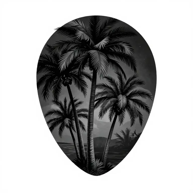 Palm trees