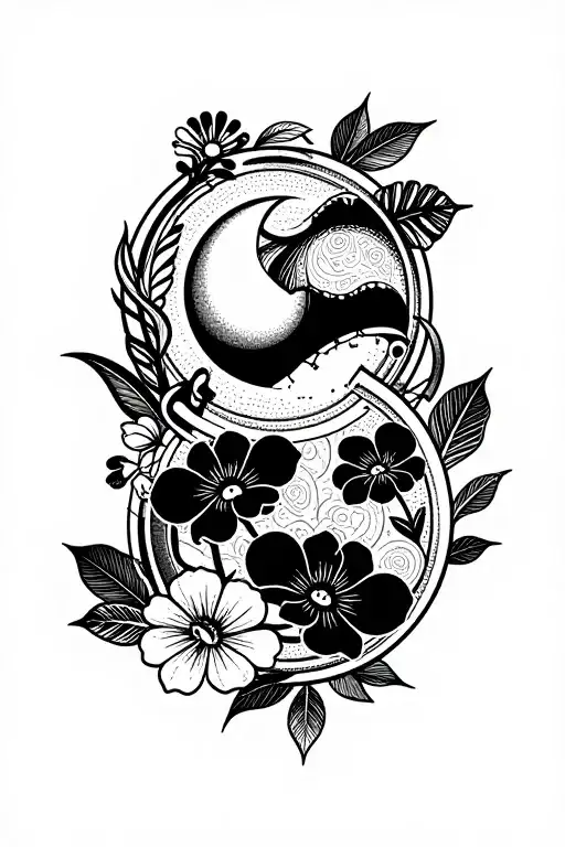 circle surrounding