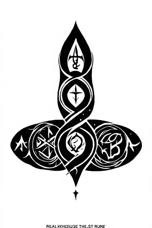 Real runes from north Mythologie that stay for power, strengt…