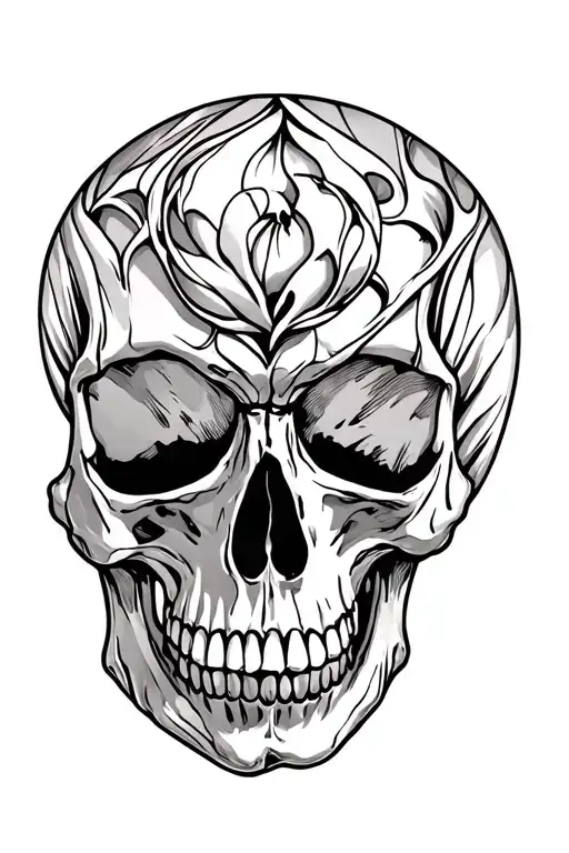 realistic skull