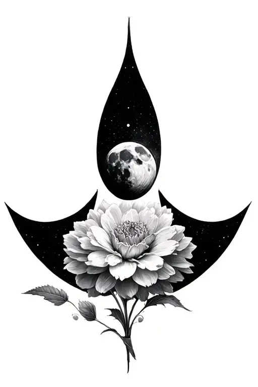 black dahlia moon phases